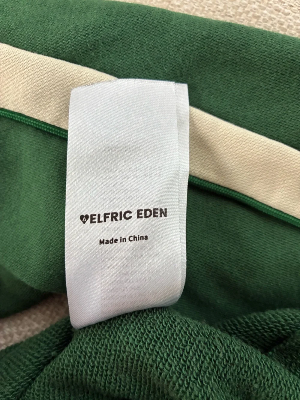 Aelfric Eden Sweater Men’s Large Green Pullover Sweatshirt
